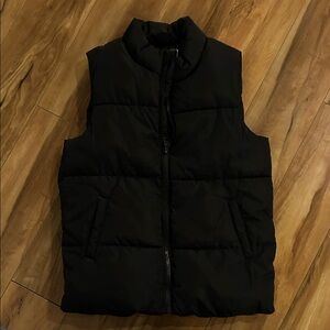 Ci Sono Kids Black Quilted Vest